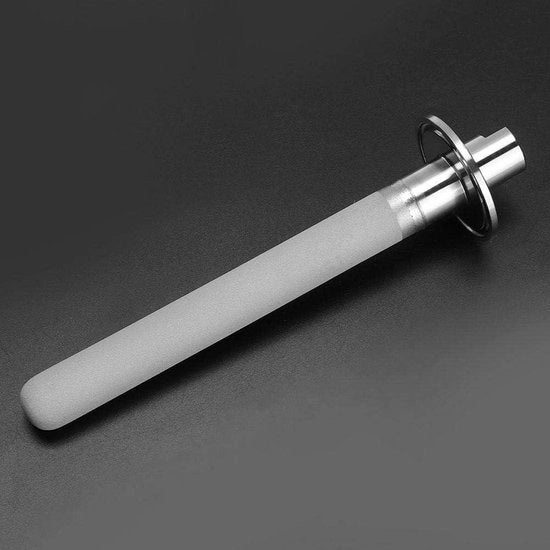 Pietra di carbonatazione in acciaio inossidabile 6 pollici SS316 - G1/4in NPT iniettore di gas femmina - birra artigianale homebrew.