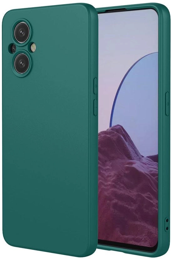 Custodia in silicone ultradurabile - resistente allo shock - TPU - morbida per la pelle - resistente alle graffi - per OPPO Reno8 Lite 5G / Reno7 Lite - custodia per smartphone
