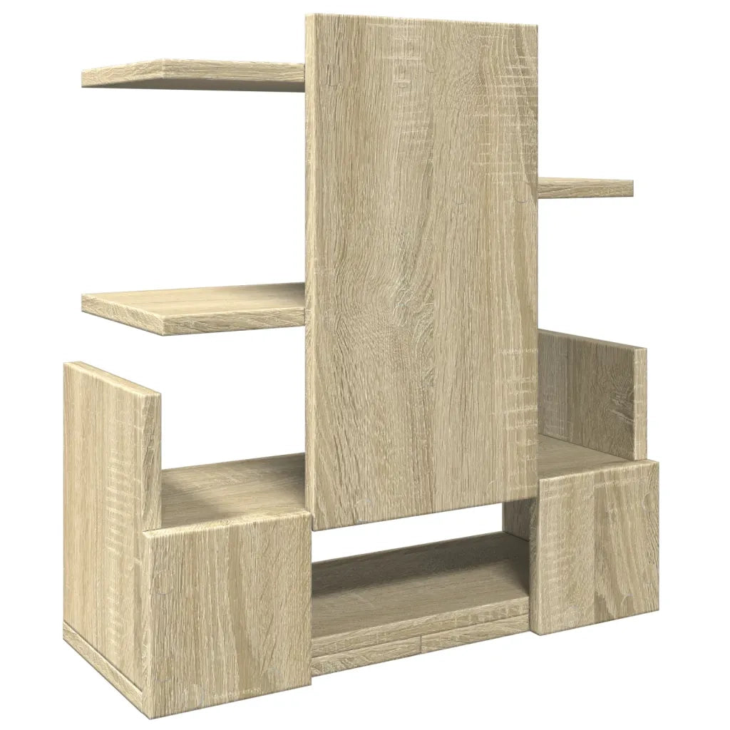 Organizer Scrivania Rovere Sonoma 49x20x52,5 cm Multistrato 848075