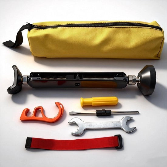Sollevatore per Motociclette 400kg Capacità di Sollevamento - Altezza Regolabile - Superficie in Gomma Antiscivolo - Materiale in Acciaio - Leggero e Portatile - Facile da Utilizzare - Sollevatore per Motociclette