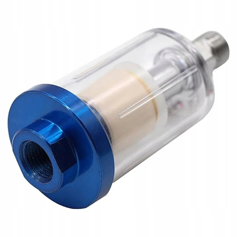 Regolatore di Pressione 1/4" 7BAR con Filtro per Pistola a Spruzzo HVLP – Alluminio e Plastica, 0-140 PSI