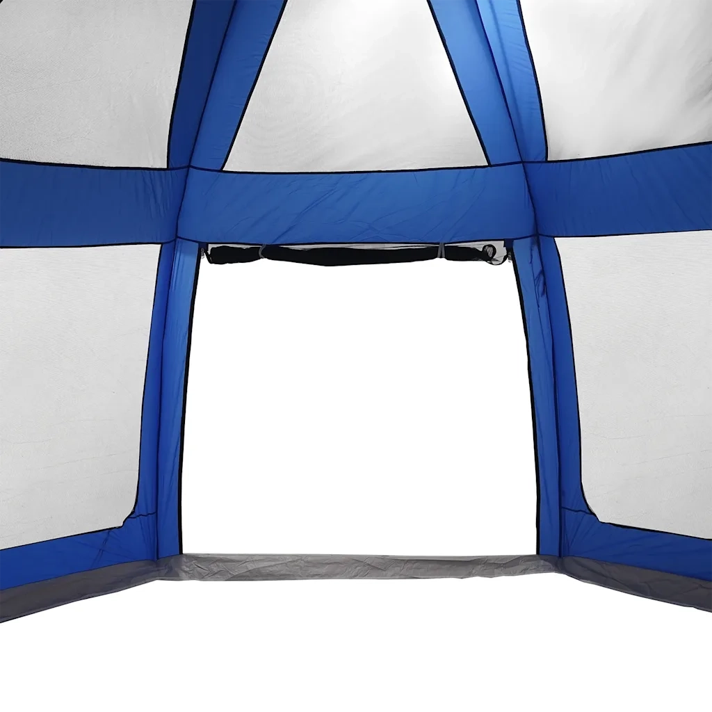 Tenda da piscina con Patta Rimovibile&Pareti in Rete-Tenda per Piscina 510x510 cm 575733