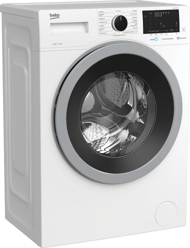 Beko WUY81436SI-IT: Lavatrice a Vapore SteamCure™, 8 kg, 1400 giri/min