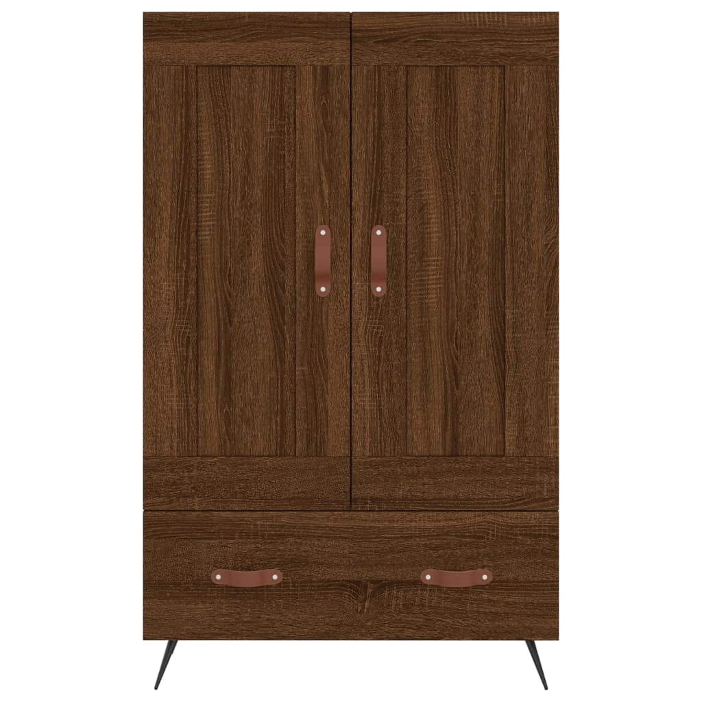 Buffet credenza cassettiera mobiletto mobile contenitore organizer cucina soggiorno salotto alto 69,5 x 31 x 115 cm legno ingegnerizzato marrone 02_0033758