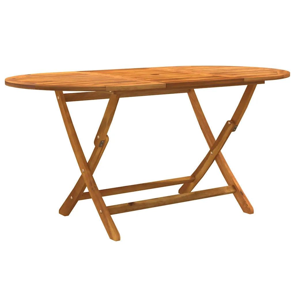 Set Pranzo da Giardino 9pz Legno Massello di Acacia e Textilene 3279257