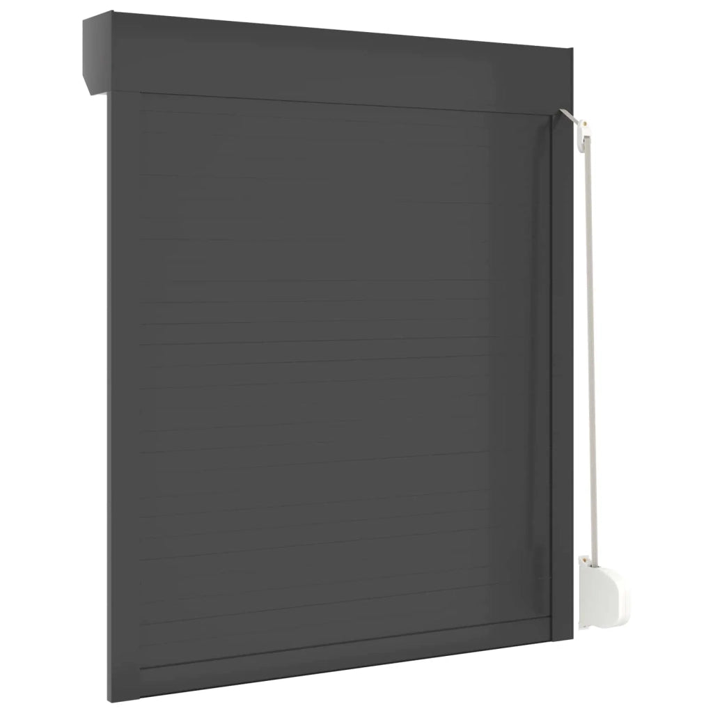 Persiana a rullo Antracite 100 x 130 cm Alluminio e poliuretano 42047067