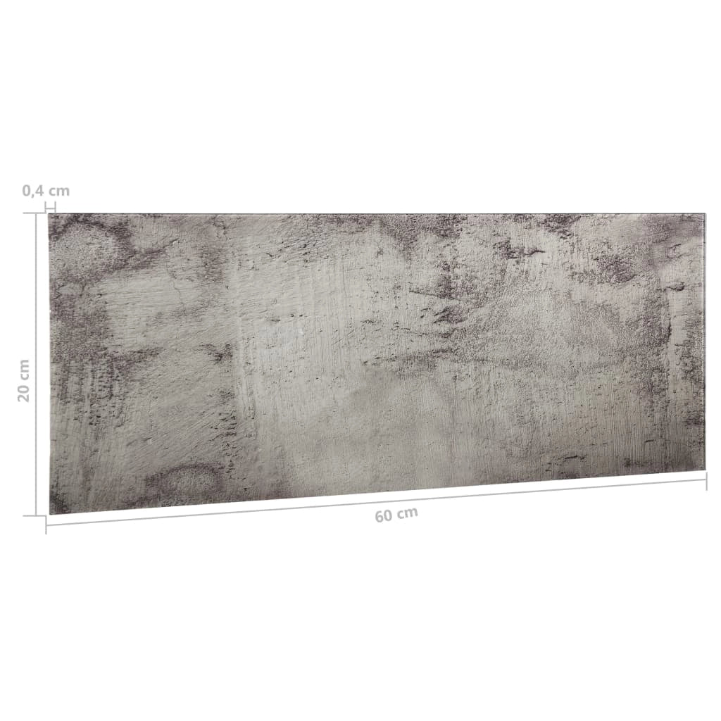 Lavagna magnetica da parete per scuola casa ufficio vetro 60 x 20 cm grigia 02_0045508