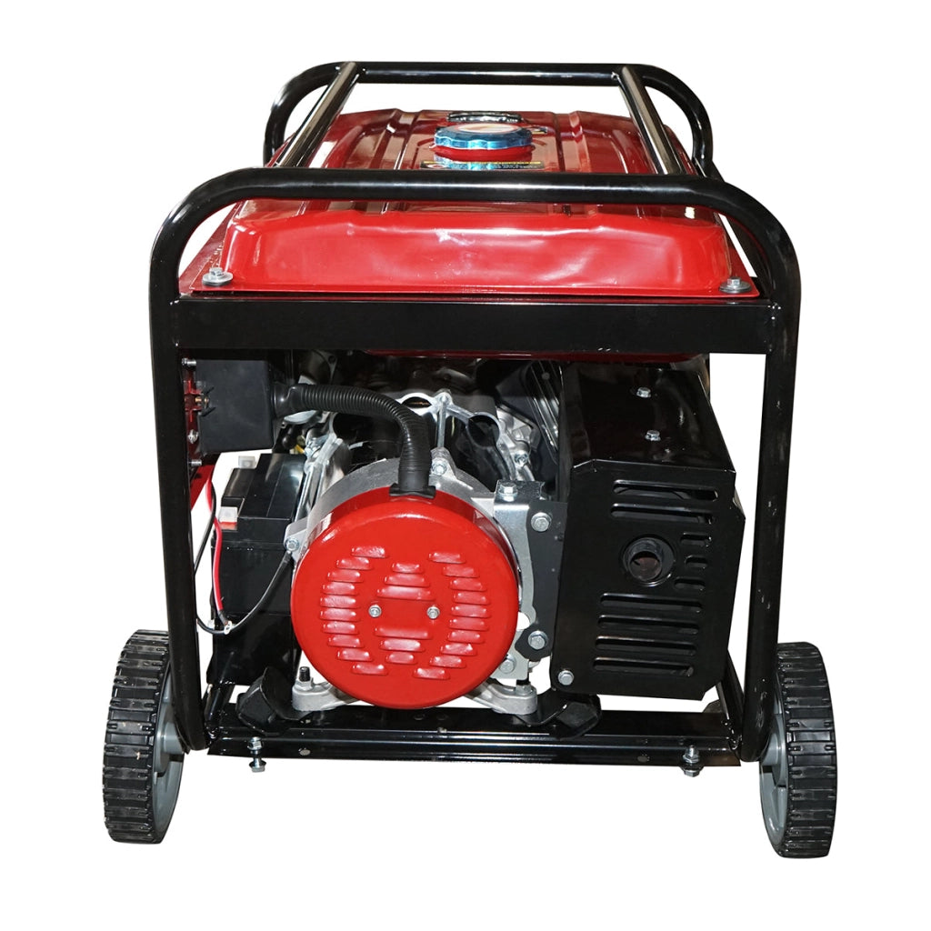Generatore elettrico a benzina con ATS 7KW/220V, motore 18HP, avviamento elettrico/manuale Breckner Germany