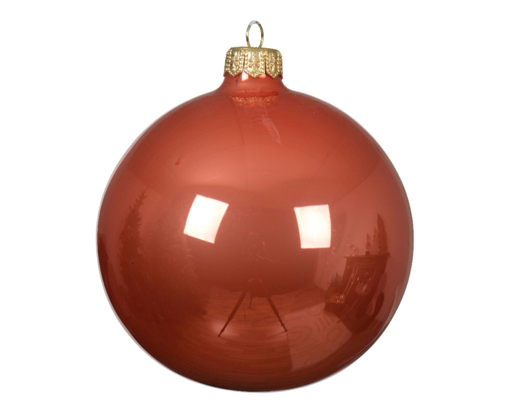 Box 4 Palline Vt Zucca Speziata lucido D10cm