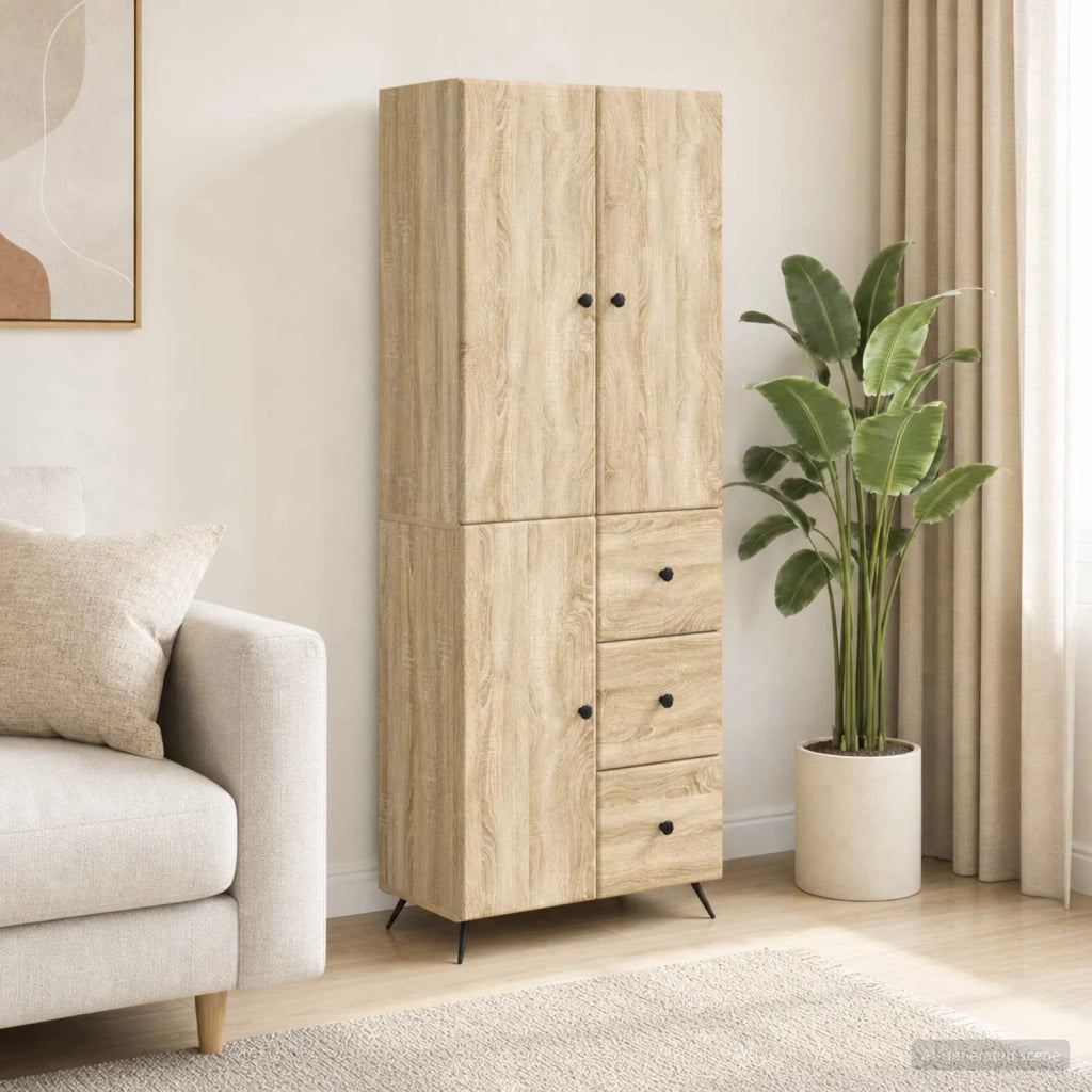 Set di armadi 2 pcs Rovere Sonoma Legno ingegnerizzato 3416900