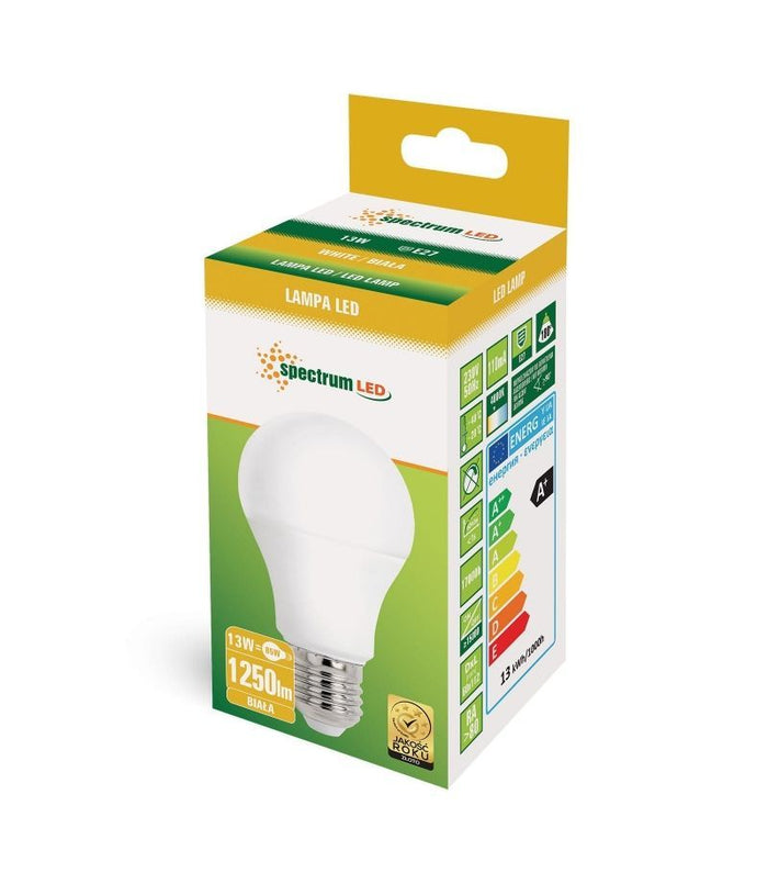 Lampadina Led Neutral Gls E-27 230v 13w Woj+14102