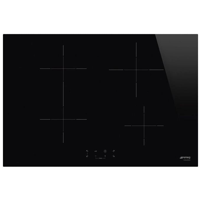 Smeg Universal SI1B2742D piano cottura Nero Da incasso 75 cm Piano cottura a induzione 4 Fornello(i)