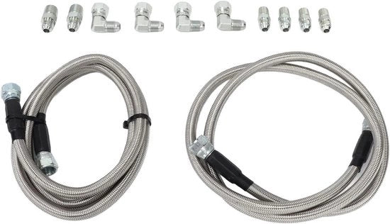 Flessibile e affidabile raffreddatore di trasmissione metallico - Alta resistenza regolabile per auto - 700R4 trasmissione.