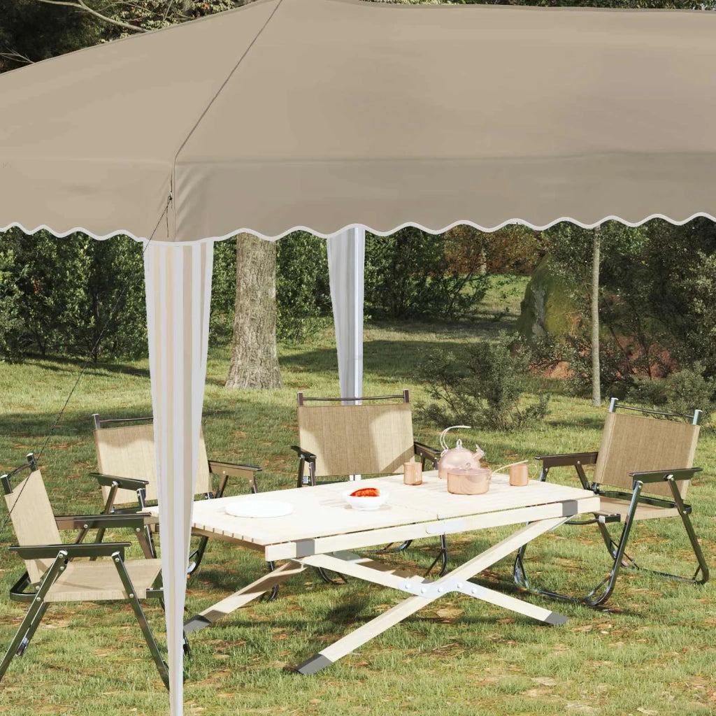 Tenda per feste a pop-up 575 x 290 x 245 cm Crema 42019779
