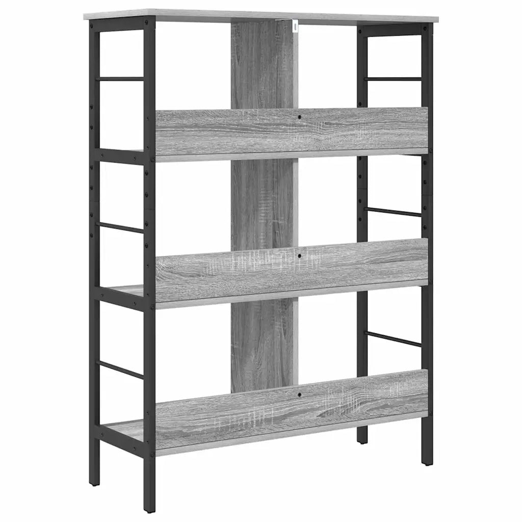 Libreria Grigio Sonoma 82 x 32 x 112 cm Legno multistrato
