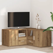 Mobile Angolare Rovere Artigianale 160x40x45 cm in Truciolato 3307827