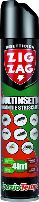 Zig Zag INSETTICIDA MULTINSETTO MULTIPLUS VOLANTI E STRISCIANTI SPRAY  ml. 500