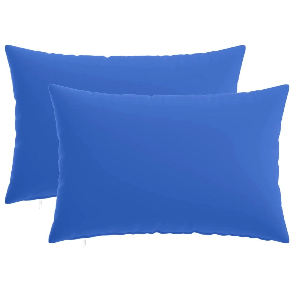Federa 2 pcs HEERLEN Blu Reale 50 x 75 cm Poliestere 911715