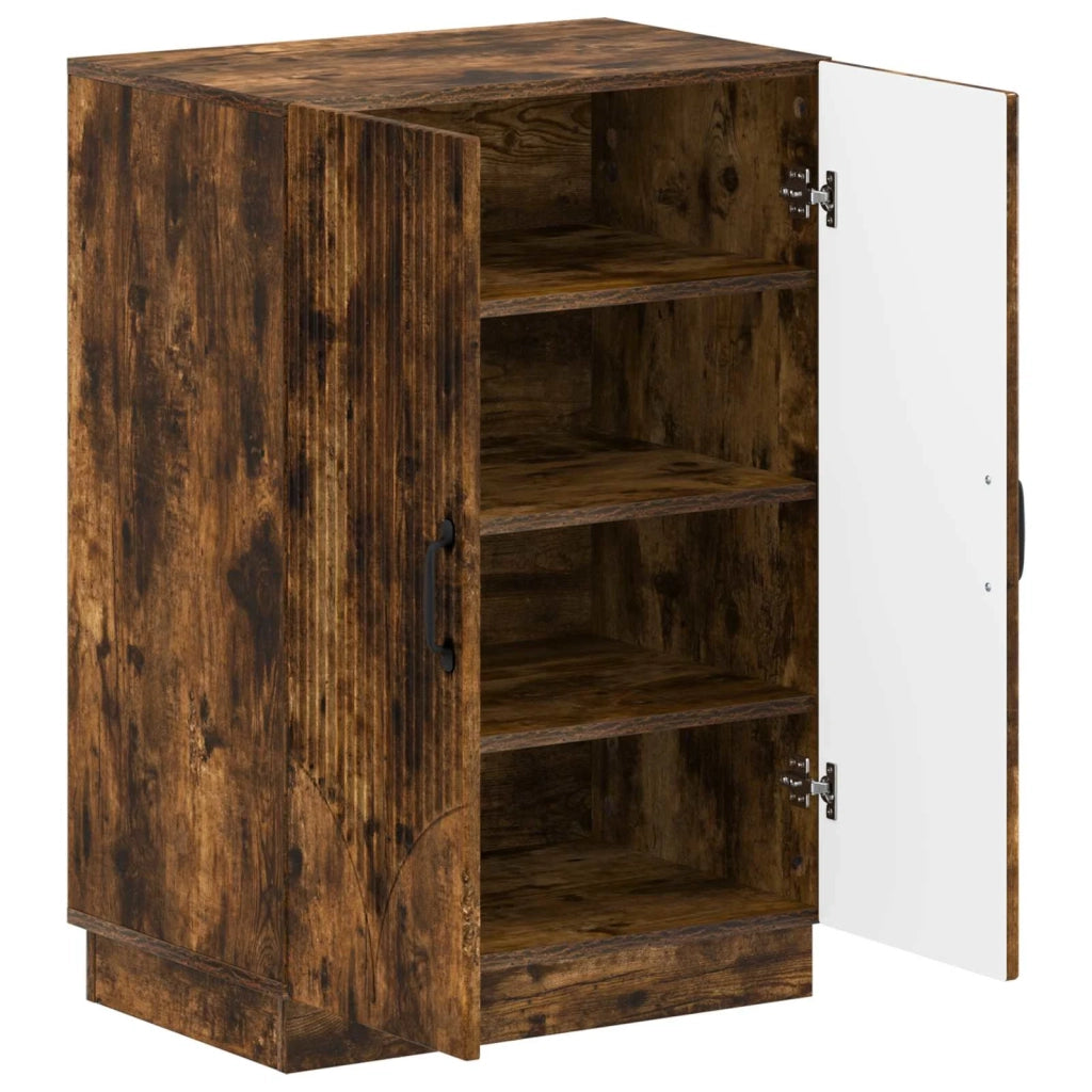 Mobile per scarpe HOORN 59,5 x 39,5 x 87 cm Rovere Fumo 897310