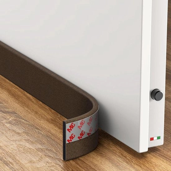 Blocco di ingresso 100 cm marrone - Prevenzione di infiltrazioni di aria, polvere, acqua, luce, insetti e rumore