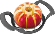 Divisore per mele e pere "Special Dark Edition", diametro 9 cm, alta special coating, alluminio/acciaio inox, antracite