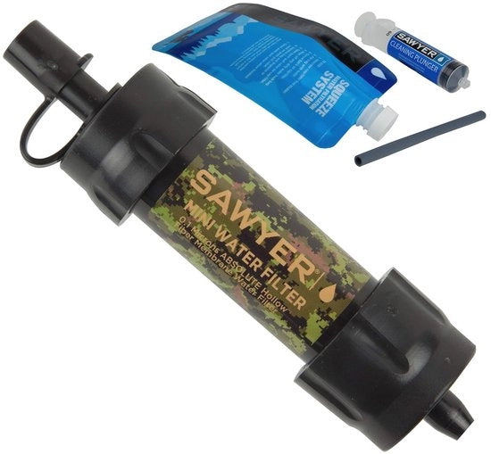Filtro d'acqua per campeggio e outdoor - Soluzione di filtraggio facile e compatta