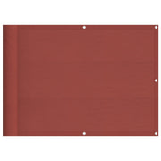 Paravento Balcone Terracotta 75x1000 cm 100% Poliestere Oxford CFW1130192