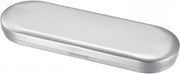 Set da cucina in acciaio inossidabile a 2 pezzi con coperchio girevole - Argento - Supporto - Formato compattibile - Soluzione di organizzazione - Accessorio da cucina - Materiale duraturo - 17,5 x 6 x 1,8 cm - Pratico e stile