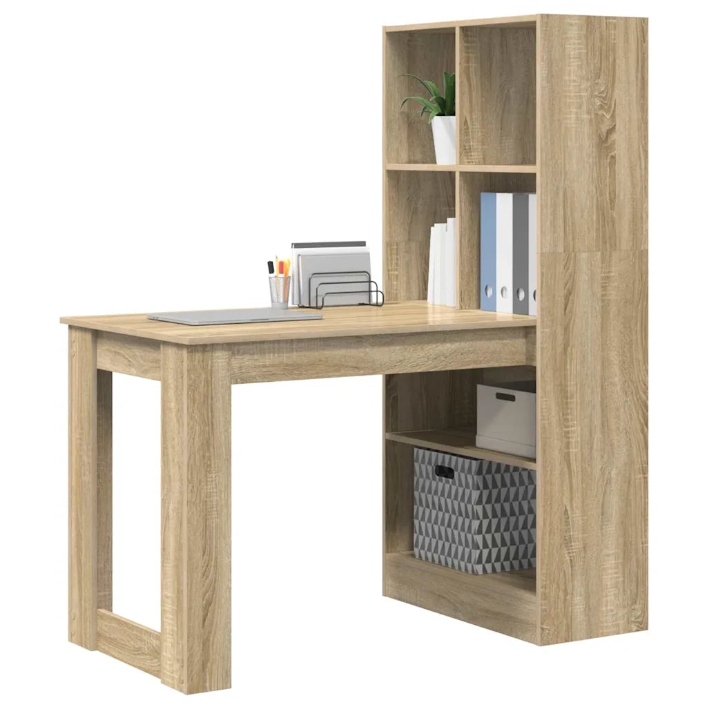 Scrivania Rovere Sonoma Legno ingegnerizzato 122 x 67 x 145 cm 3337259