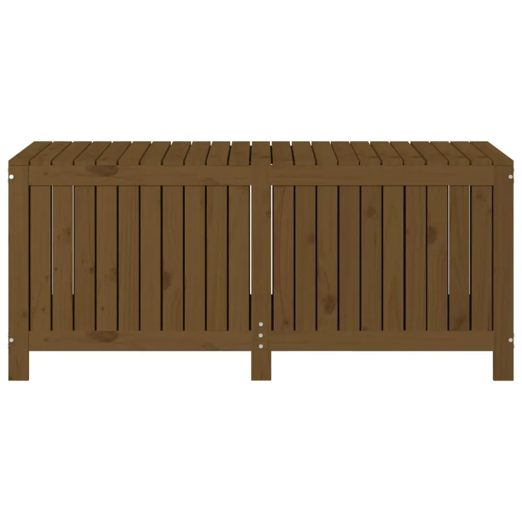 Contenitore da Giardino Ambra 147x68x64 cm Legno Massello Pino