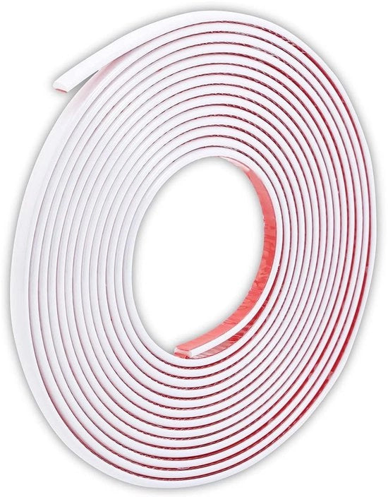 Tape autoadesivo 3D per pareti per rivestimenti e decorazioni per soffitti/angoli/specchi/mobili/porte/armadi/decorazioni di casa e auto (0,8 cm*5 m/0,31 inch*16,4 ft)