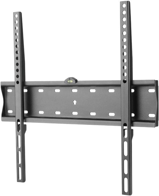 Sostegno per schermo da 106,7 cm a 177,8 cm, SLx Posizione fissa, Profilo sottile robusto, Sostegno per schermo, max. VESA 400 x 400, con livello spiritoso integrato e set di supporti per parete