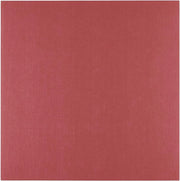 Pacco di carta da scrapbooking in lino rosso - 305 x 305 cm - con foglia nera - carta colorata - eleganti inviti - scatole regalo - progetti artistici