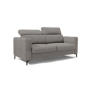 Gardenia Divano letto materasso alto 18 cm con poggiatesta reclinabili e rivestimento impermeabile T02 218 cm (mat. 160x197) grigio
