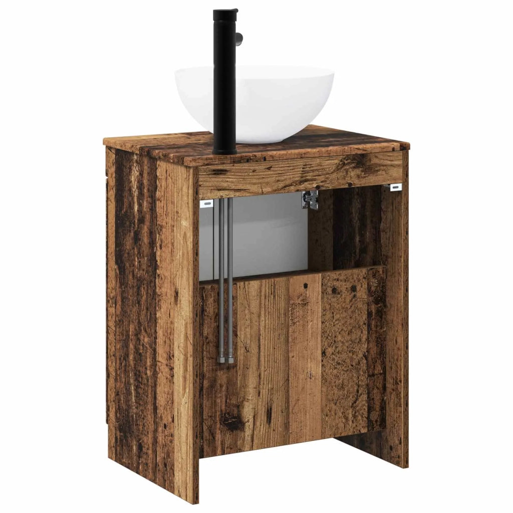 Set di mobili per il bagno Legno antico Legno ingegnerizzato 3404212