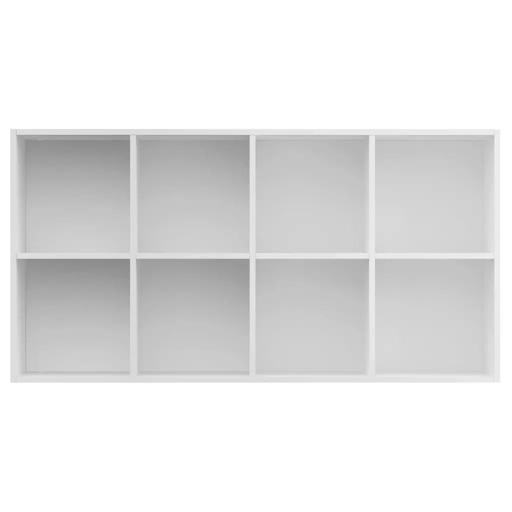 Libreria/Credenza Bianca 66x30x130 cm in Legno Multistrato 800153