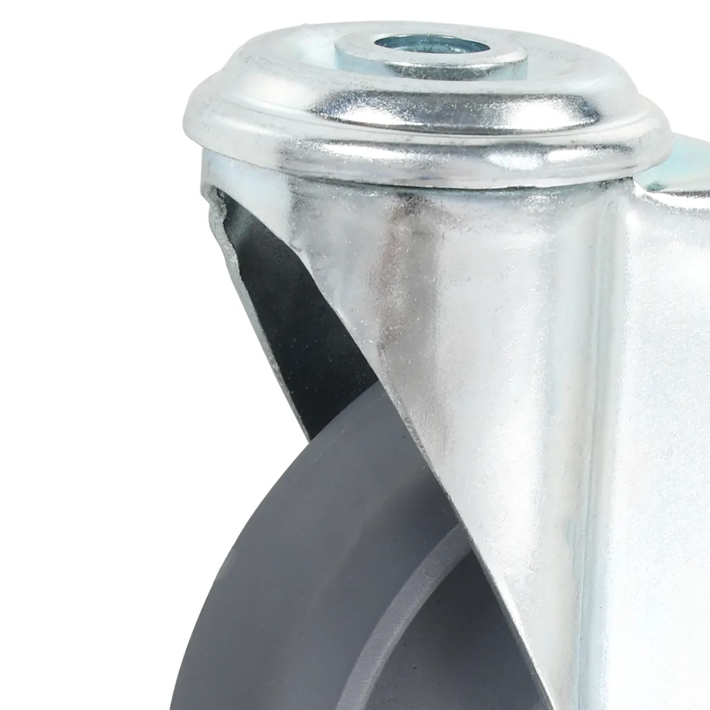 Ruote Girevoli con Foro per Bullone 12 pz 125 mm 277897