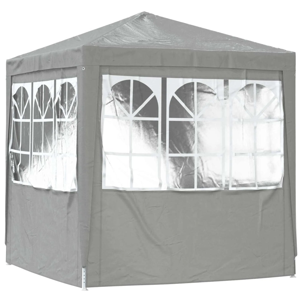 Tenda Party Grigio chiaro 200 x 200 x 240 cm PE e Acciaio 42032995