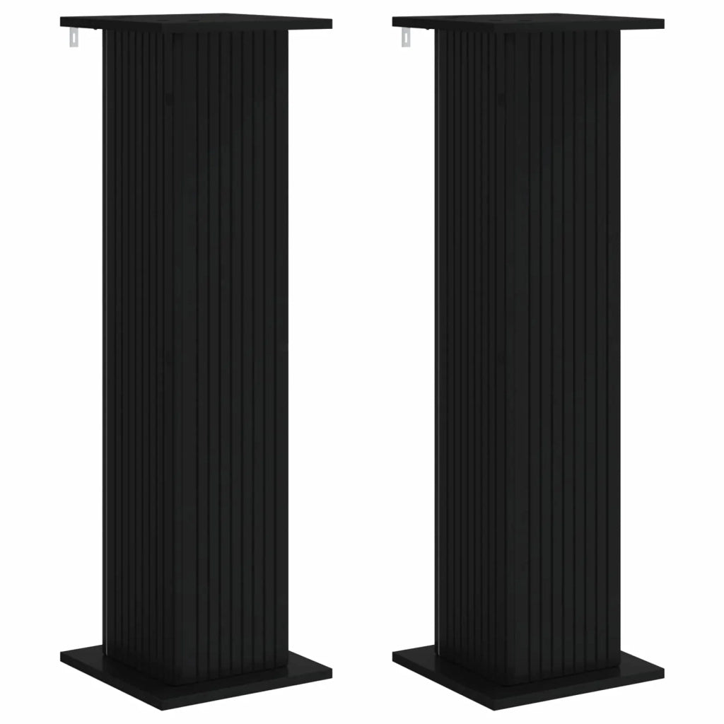 Supporto per piante 2 pcs Nero 30,5 x 30 x 100,5 cm 899747