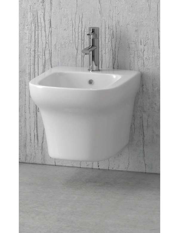 Bidet sospeso in porcellana GRACE 36x50 cm