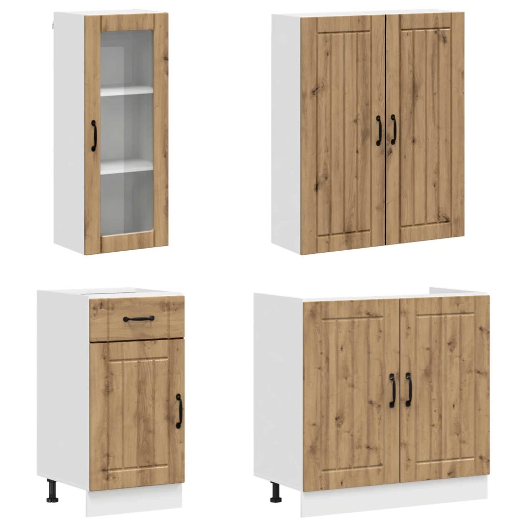 Unità Cucina LUCCA 8 pcs Rovere Artigianale 3438410