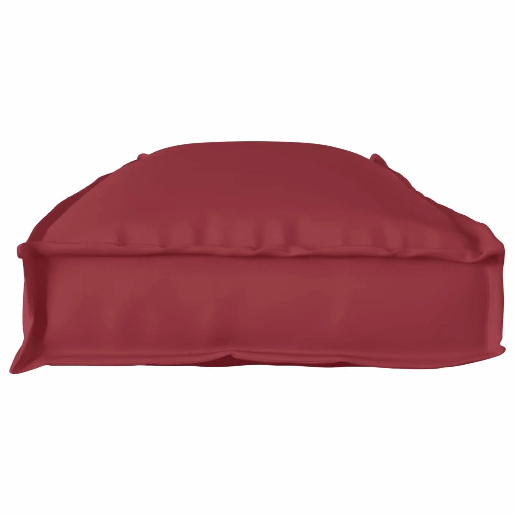 Cuscino Rosso Vino 110 x 40 x 8 cm Tessuto Oxford 42001634