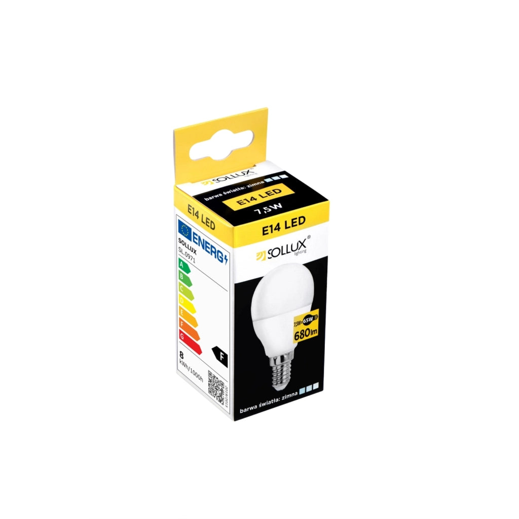 Lampadina LED E14 4000K 7,5W 680lm