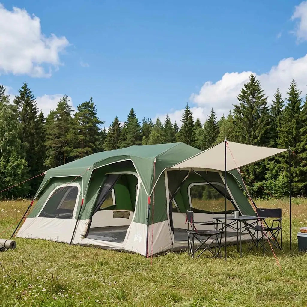 Tenda Istantanea Verde 10 persone 42017487