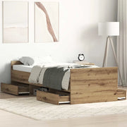 Struttura del letto Rovere artigianale 193 x 78 x 50 cm 3329307