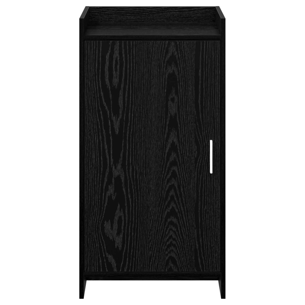 Mobile per scarpe con archiviazione Rovere Nero 48 x 36 x 92 cm 8011332