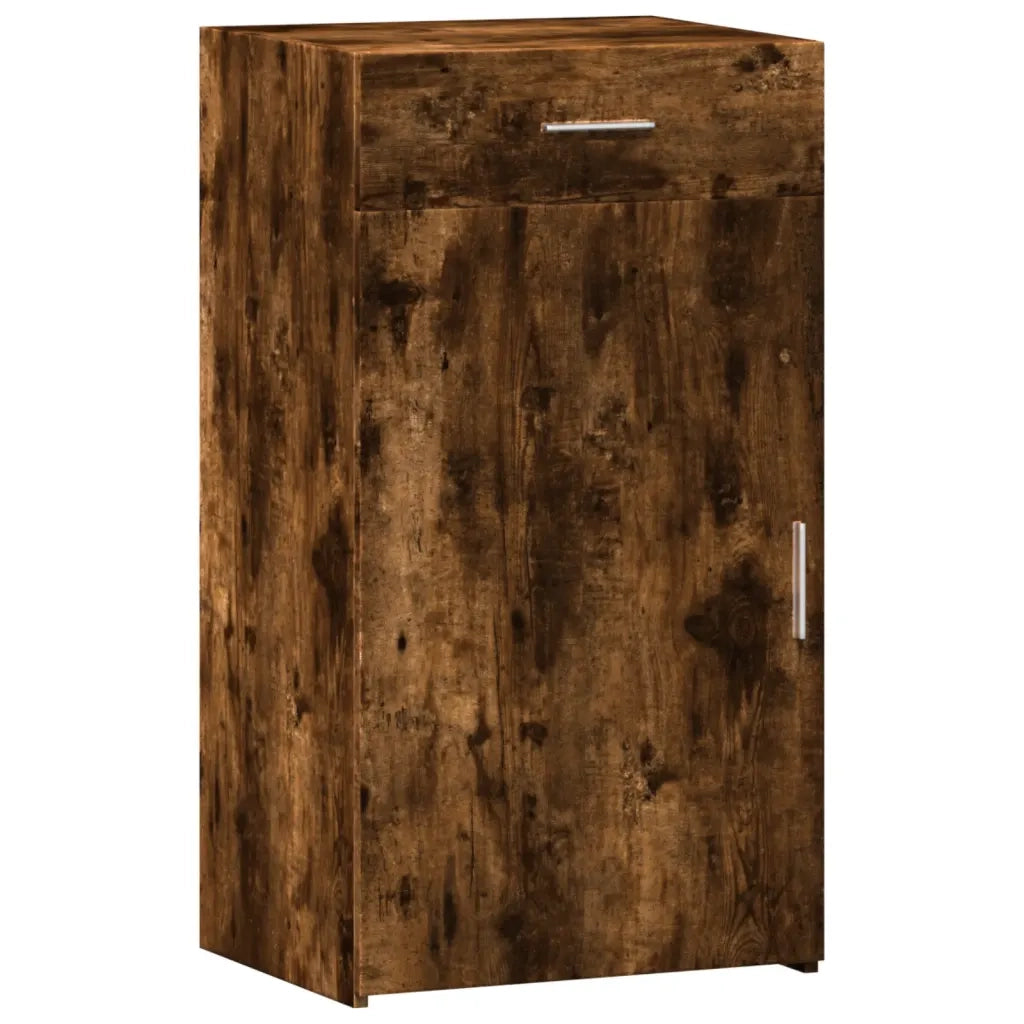 Credenza Rovere Fumo 50x42,5x93 cm in Legno Multistrato 846296