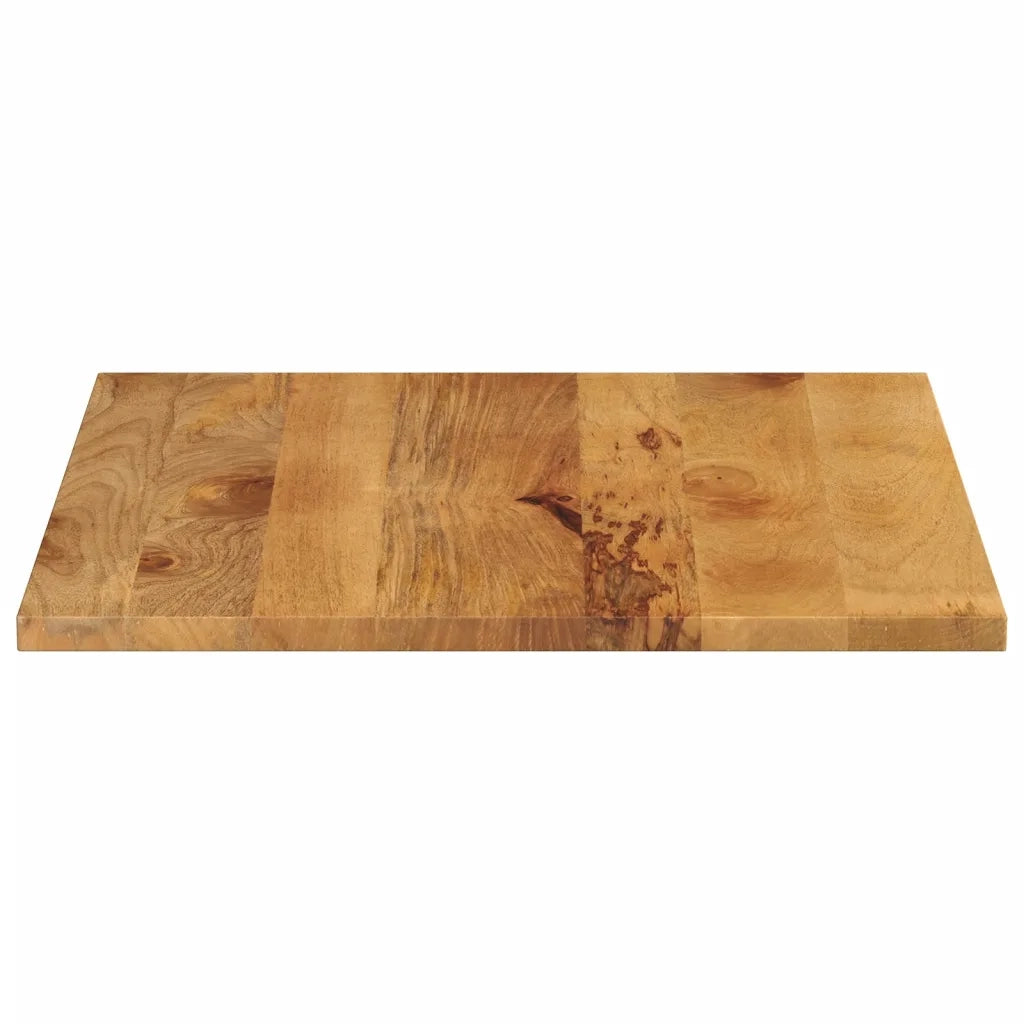 Piano per Tavolo 80x80x3,8 cm Quadrato Legno Massello di Pino 371675