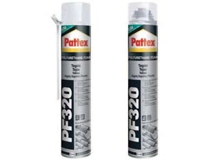 SCHIUMA POLIURETANICA PER TETTI E TEGOLE PATTEX PF 320  ml.750 applicazione con pistola    HENKEL