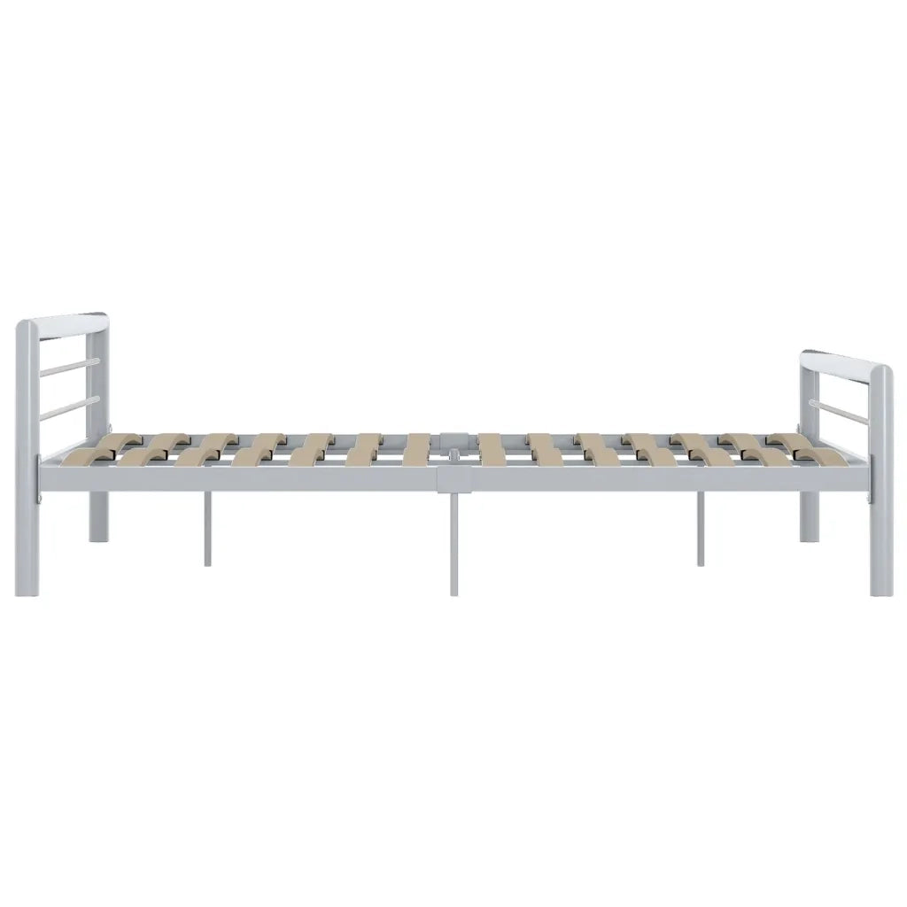 Giroletto Grigio e Bianco in Metallo 180x200 cm 284561